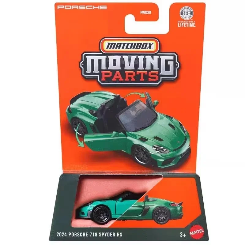 

New Stock Matchbox Fwd28 Moving Parts Series Die Cast Toys Cars Model Pontiac Firebird Focus Decoration Collection Surprise Gift