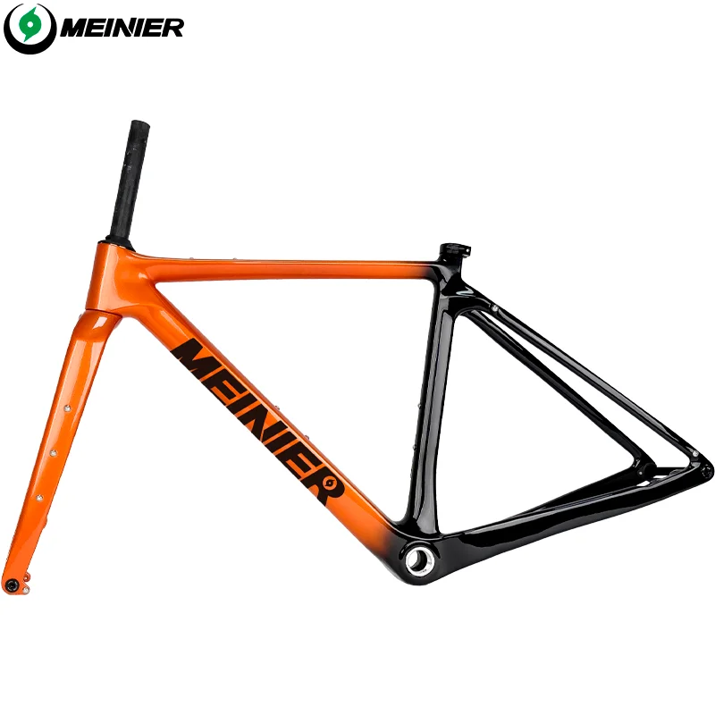 T1100 full carbon fiber full suspension bike frame suitable for road bike/mountain bike frame hidden internal cable disc