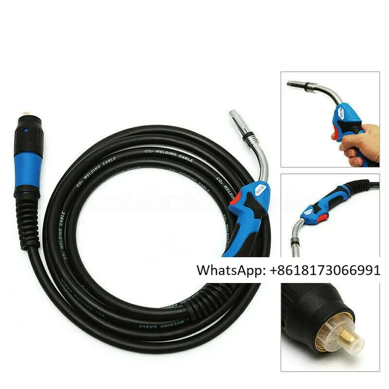 MB24Mig tool welding gun parts welding machine 250A power socket 5M le ad Bincai MB25 welding gun