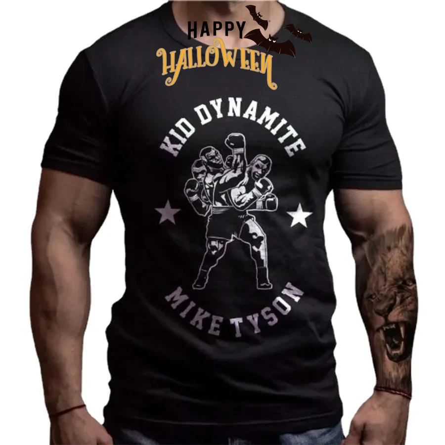 Mike Tyson Boxing Custom Design T-Shirt Summer Cotton O-Neck Short Sleeve Men's T Shirt New Size S-3XL