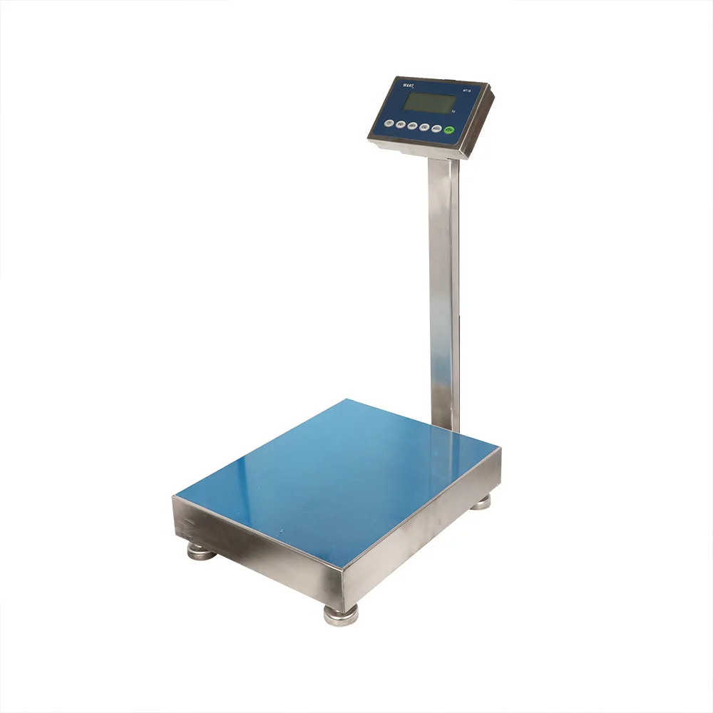 Stainless Steel Weighing Electronic Price Factory Platform Scales Digital Scale  60kg 100kg 150kg 200kg 300kg 10g