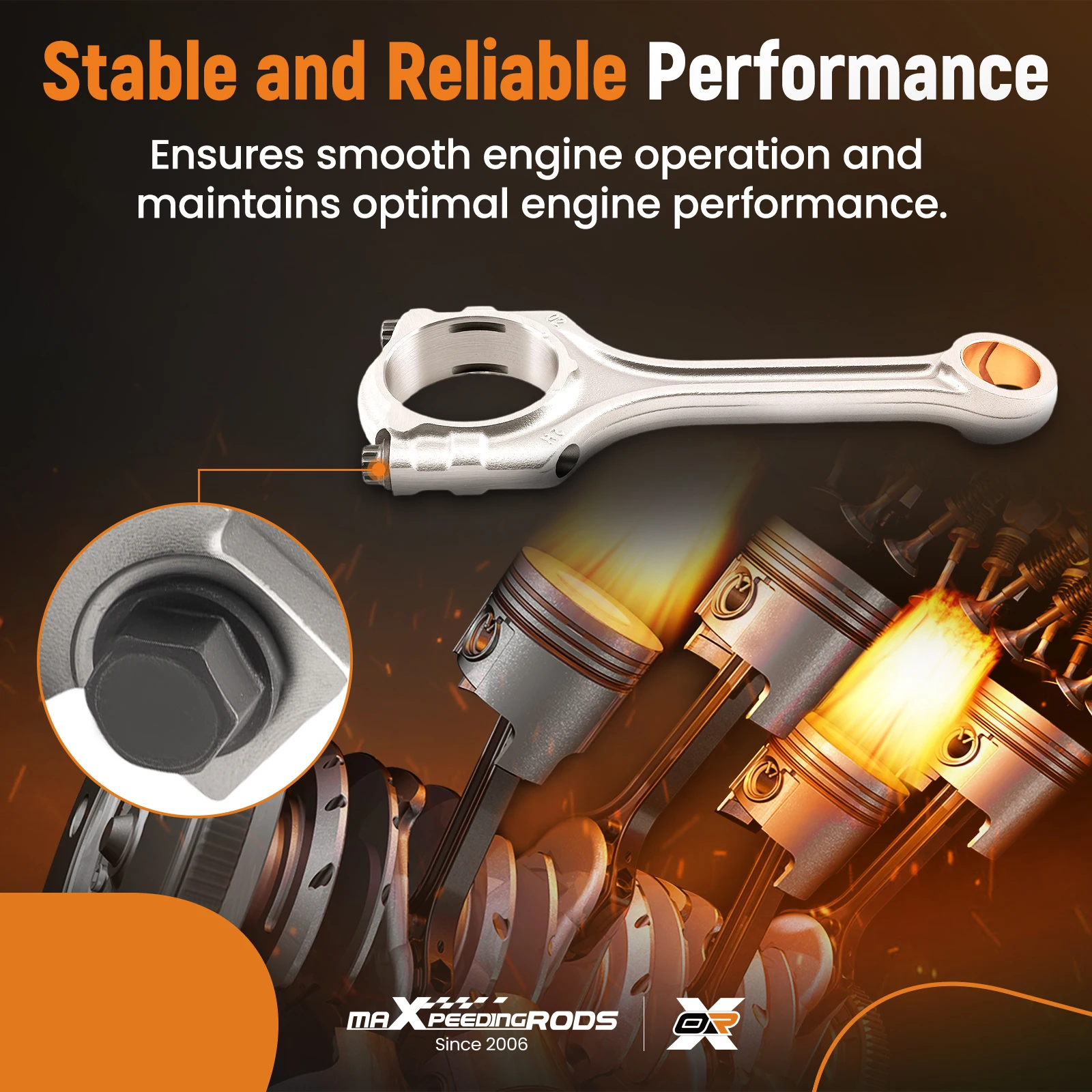 

Connecting Rod for Kia Sportage Hyundai Elantra 2021-2024 23510 2J000 New