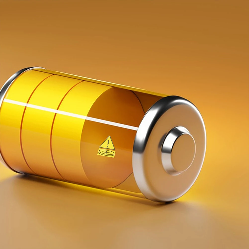 500Pcs Alert Labels Strong Adhesion Caution Stickers Safety Precautions Peel Stick Warnings