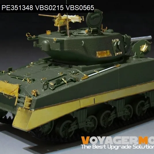 

Voyager Photo Etched Part 1/35 PE351347 WWII US M4A3E2 JUMBO Assault Tank Basic(For TASCA ASUCA 35-021) NOT INCLUDE TANK