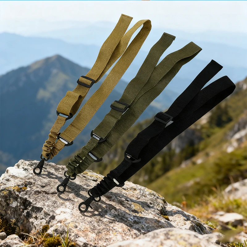 

Тактический ремень для винтовки, одна точка с металлическими крючками, нейлоновые регулируемые лямки для пистолета для мужчин, охота, стрельба на открытом воздухе, боевая стрельба