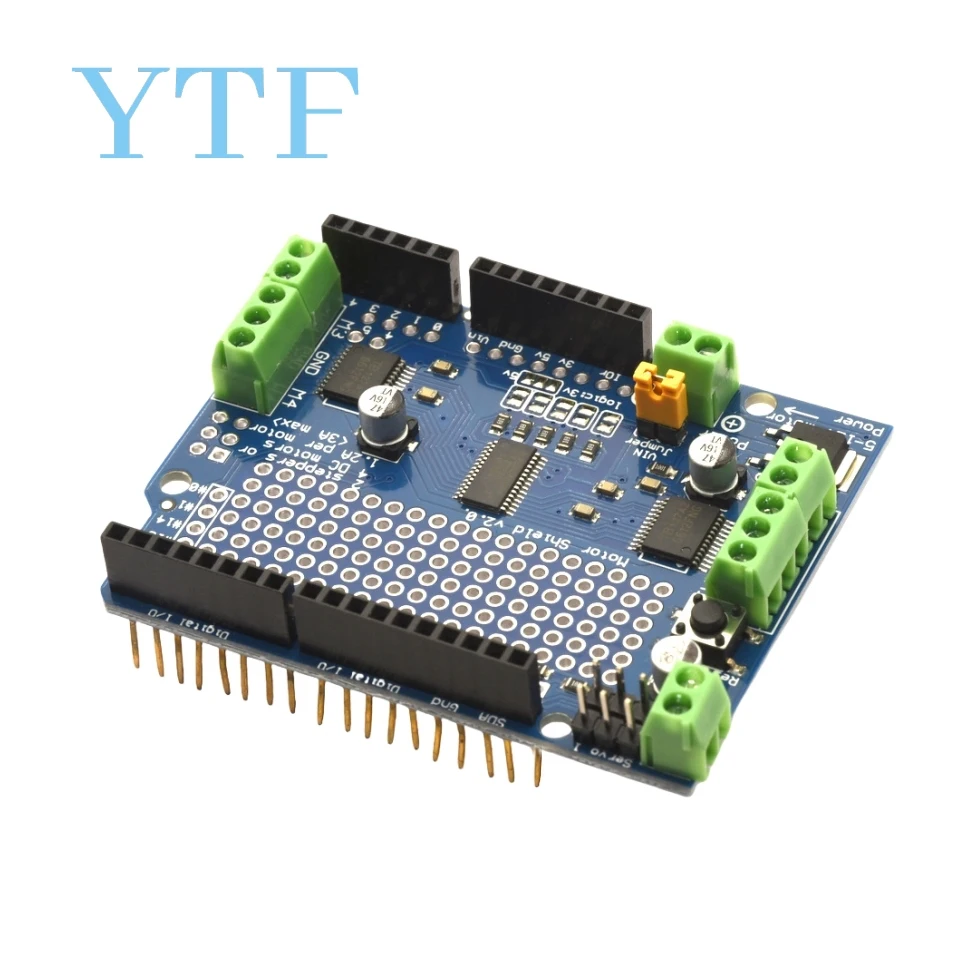 Picture 4: TB6612 IIC I2C Mosfet Stepper Motor Module PCA9685 Servo Driver Shield Module For Arduino Robot PWM Leonardo Replace L293D