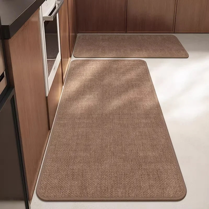 Carpet for Kitchen Minimalist Style High-end Carpets Comfort Loop Plush Floor Mat Suitable for Balcony Hallway Home Decor Rug