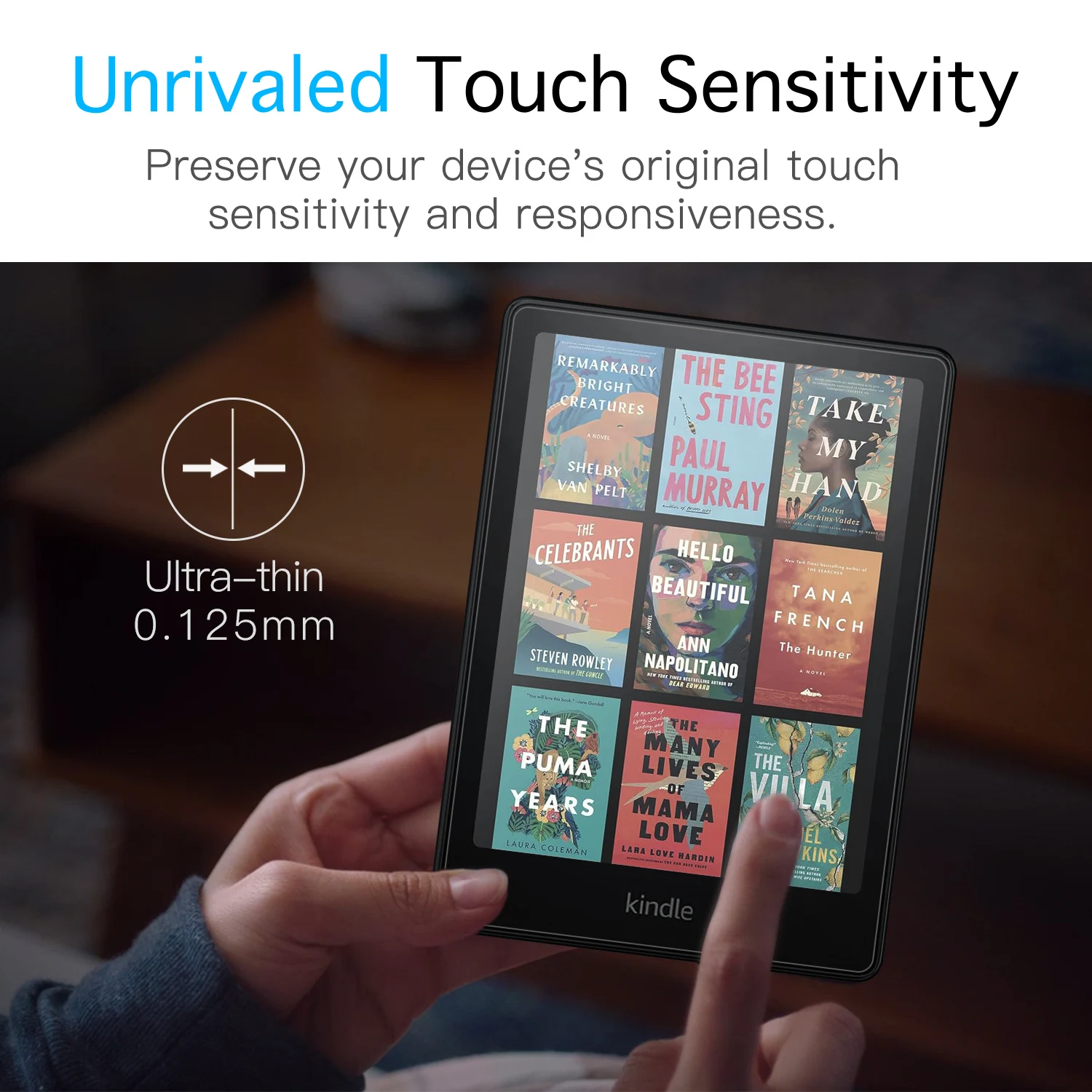 2 Pack Screen Protector for 7” All-new Amazon Kindle Paperwhite (12th Generation,2024)and Kindle Colorsoft Signature Edition PET