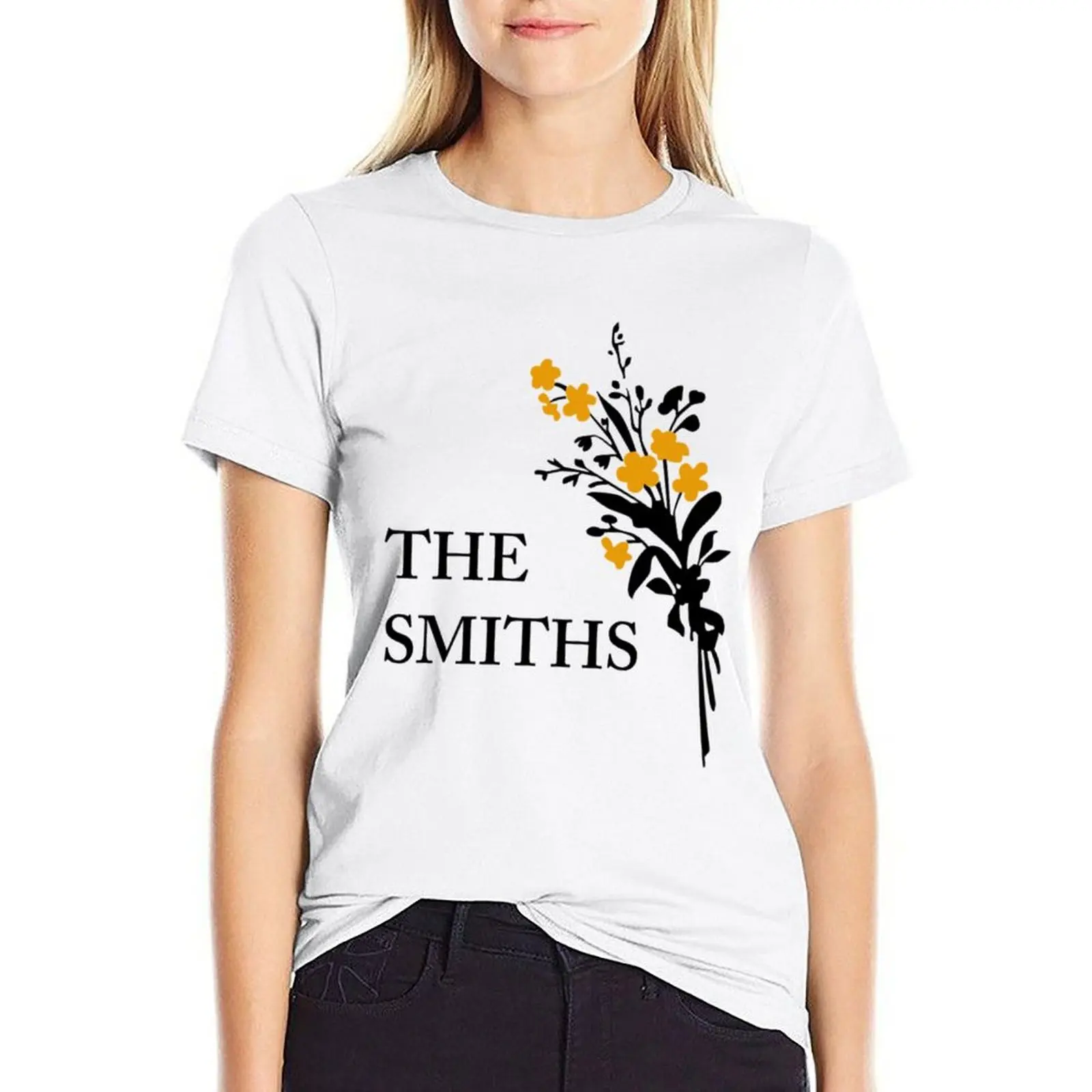 

smiths T-shirt hippie clothes funny Aesthetic clothing Women t shirt