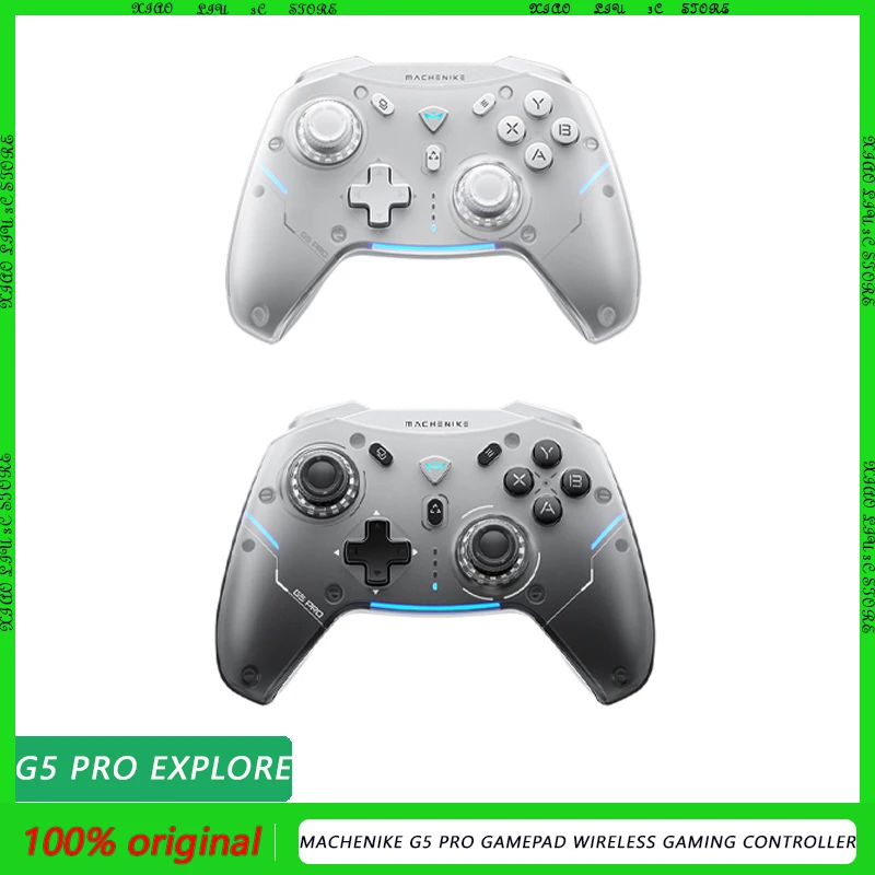 

Machenike G5 pro Gamepad Wireless Gaming Controller Elite Hall Trigger Joystick Mecha-Tactile Buttons For Switch PC Android IOS