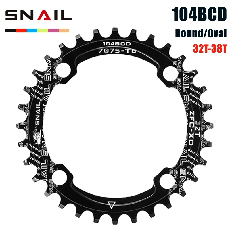 SNACanon-Plateau large et étroit, pédalier VTT commencerbWind, couronne ronde et nar, 32T, 34T, 36T, 38T, Msuspec, M410,M610,M670