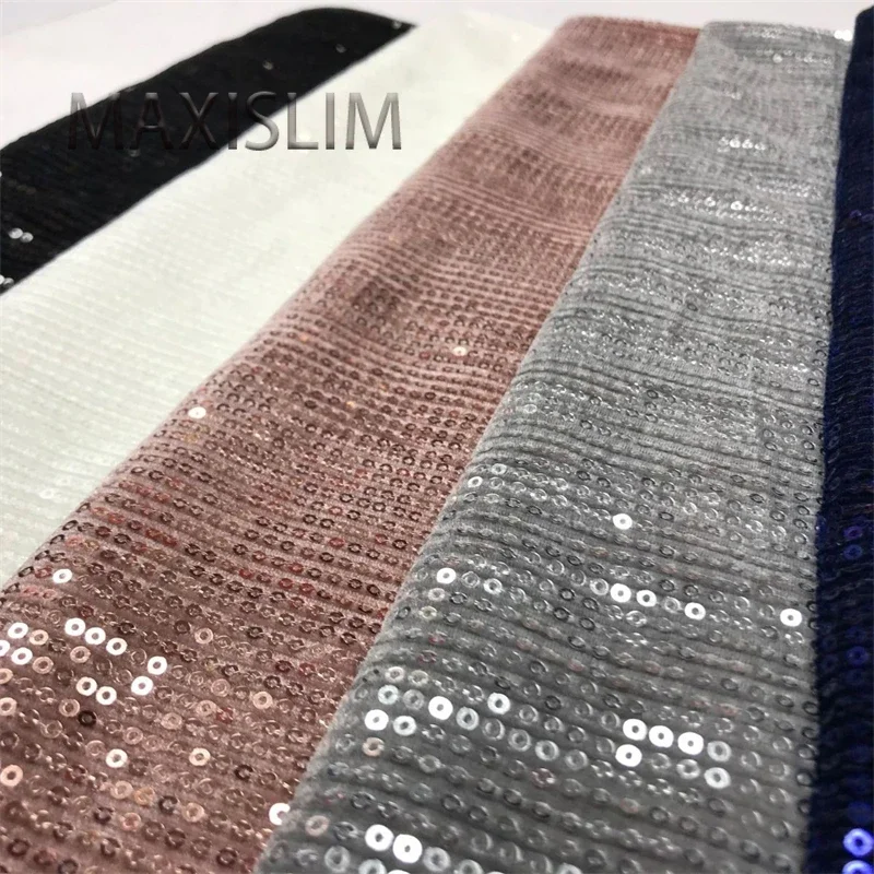 NEW 3MM Sequin Fabric 7 Colors Velvet Embroidery Glitter Fabric DIY Sewing  Party Dresses Wholesale And Retail Wide:125CM