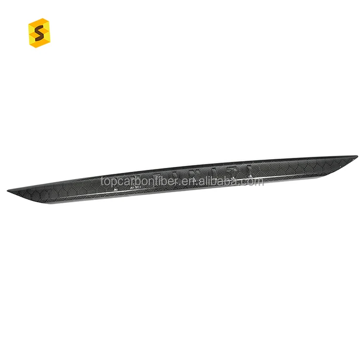

Equipment Smart Library ES N-YFND-321 Car Interior Accessories Carbon Fiber Rear Trunk Bar For Infiniti Q50 Car Accessories Car