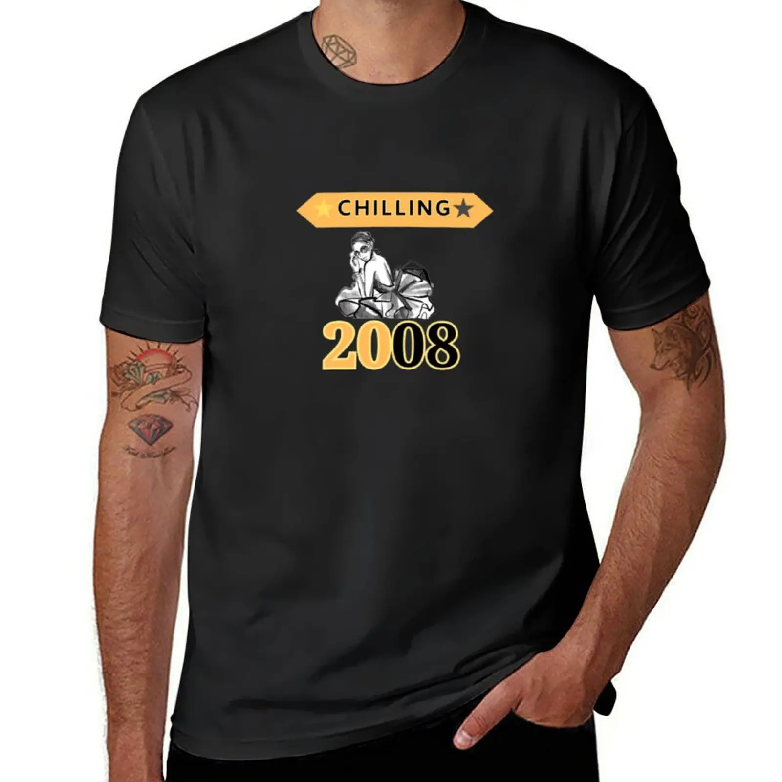 

Shirt 2008 T-Shirt vintage clothes new edition Blouse plain t shirts men