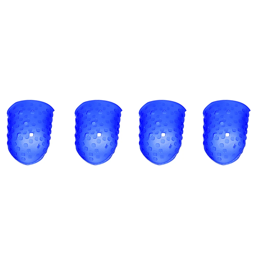

4 Pcs Protective Case Finger Cots Office Guitar Accessories Fingertip Protectors