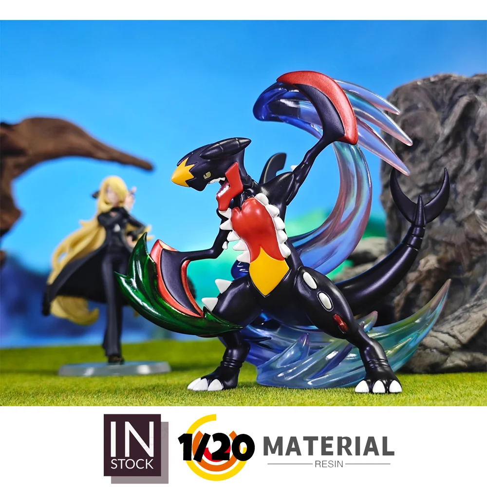 [In Stock] 1/20 Resin Figure [LUCKY WINGS] - Cynthia & Mega Garchomp