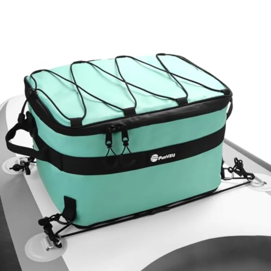 

Paddle Board Cooler Bag - Waterproof SUP Bag for Stand Up Paddle Board and Kayak - Leakproof Inflatable Storage for SUP Accesso