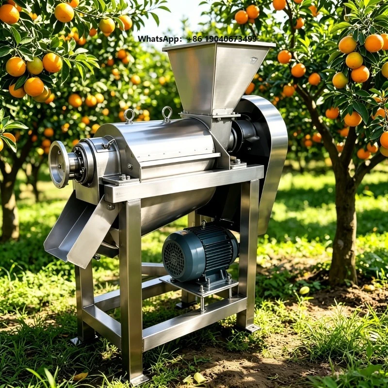 Passion Fruit Juice Production Line Pulper Extractor for Commercial Fruit Processing XH