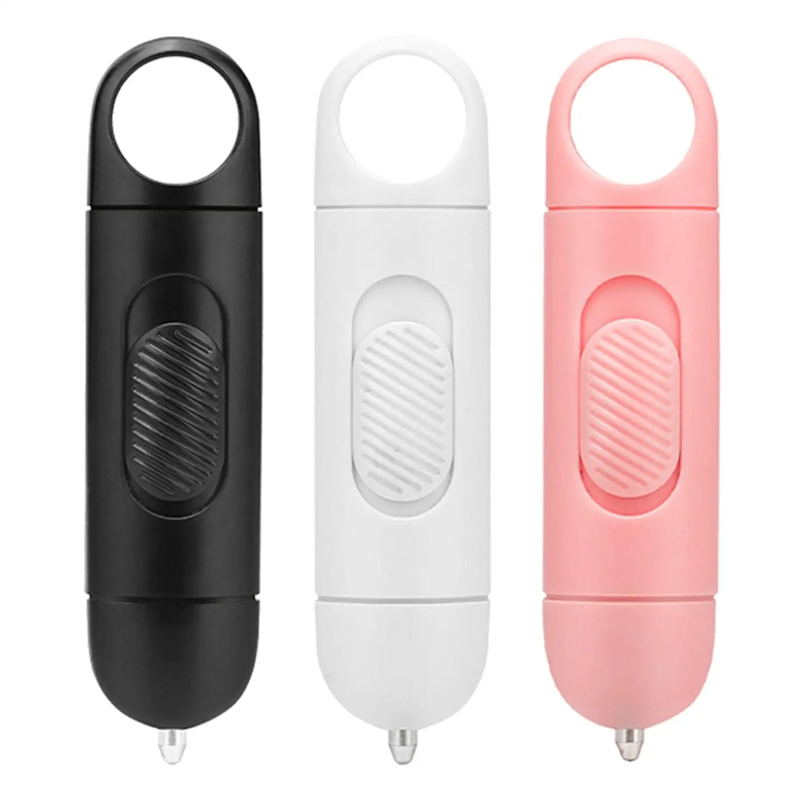 Door Opener Pen Contactless Button Pusher Pen ABS Plastic Silvered Tip