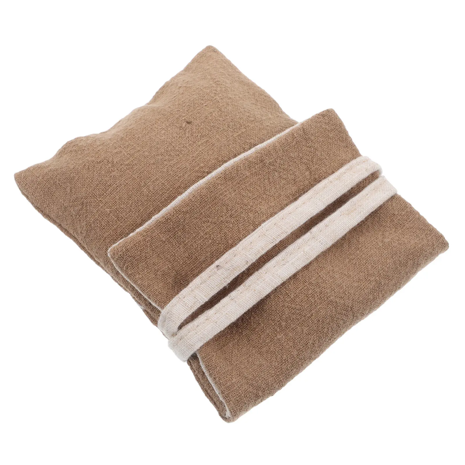 Secure Rope Closure Cotton Linen Jewelry Pouch Chinese Style Small Storage Bag for Bracelets Necklaces Rings Travel Organizer