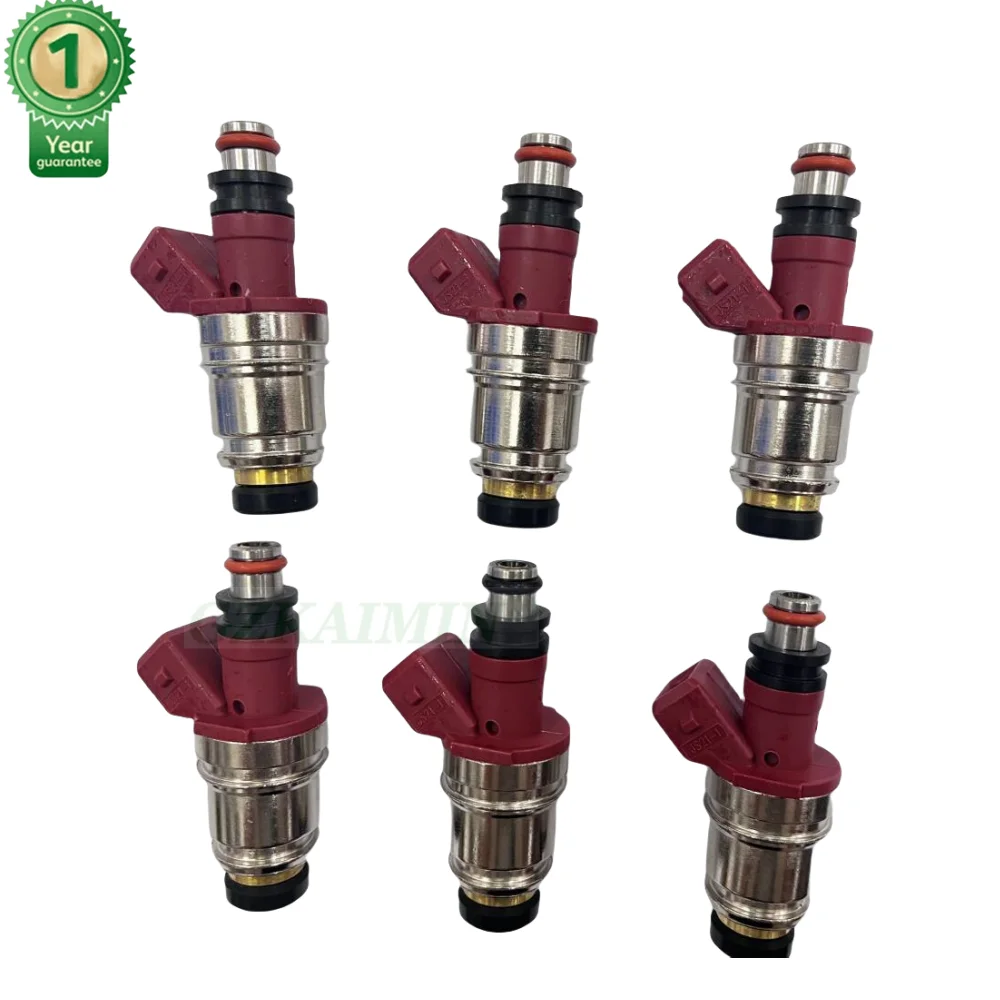 

SET 6 Pcs OEM JS21-1 16600-86G00 16600-86G10 High quality Fuel InjectorS injection nozzle 90-95 for Nissan Pickup D21 2.4L