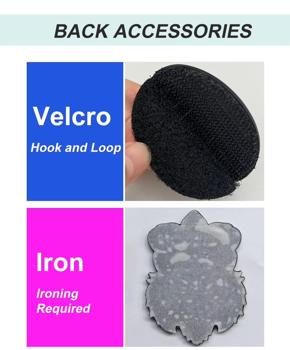 Hersteller Großhandel benutzerdefinierte 2D 3D geprägte Logo PVC Patch Silikon weiche PVC Gummi Patches für Kleidung – Detail 4