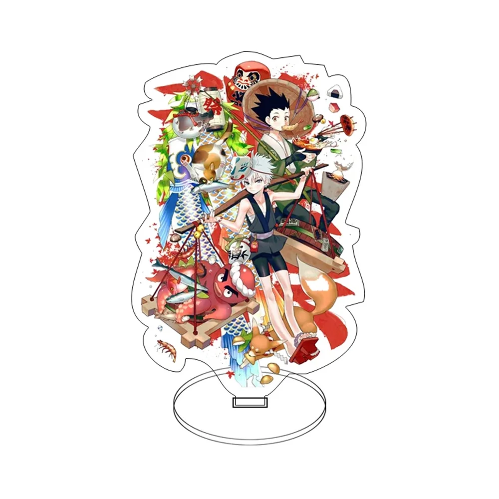 15CM Classic Japan Anime Hunter Boy  Acrylic Stand Model Cosplay Characters Ornament Accessories Goods Collection Gifts