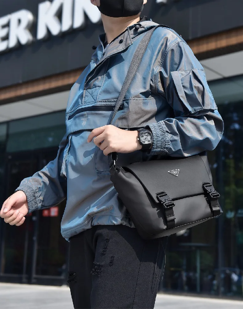 Bolsos de hombro de estilo coreano para hombre, bolso cruzado Oxford, bolsos de mensajero para hombre, bolsos deportivos para hombre