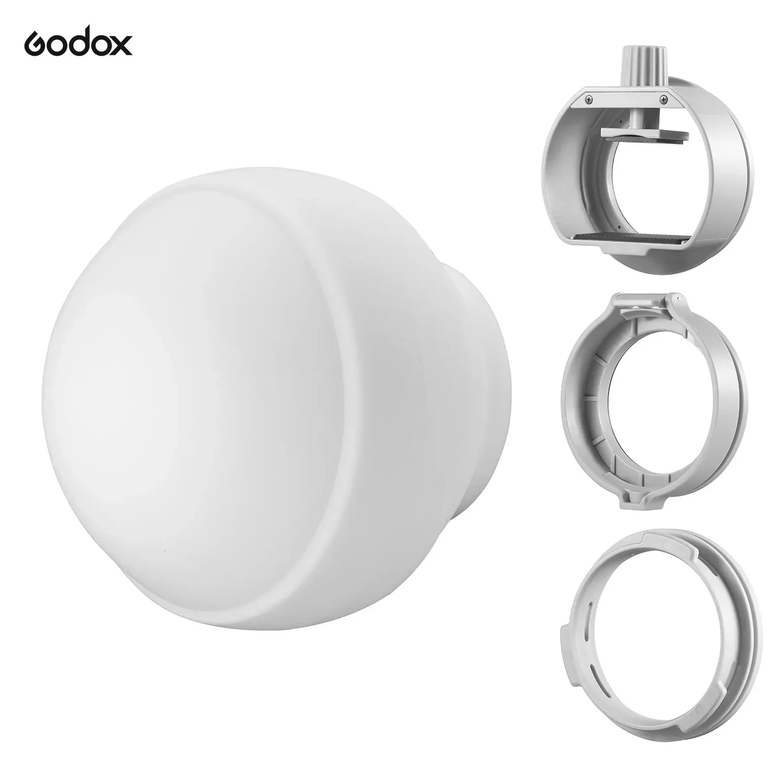 Godox ML-CD15 ML-CS1625 Diffuser Dome Softbox Kit Universal Adapter Ring For Camera Flash Speedlite Light