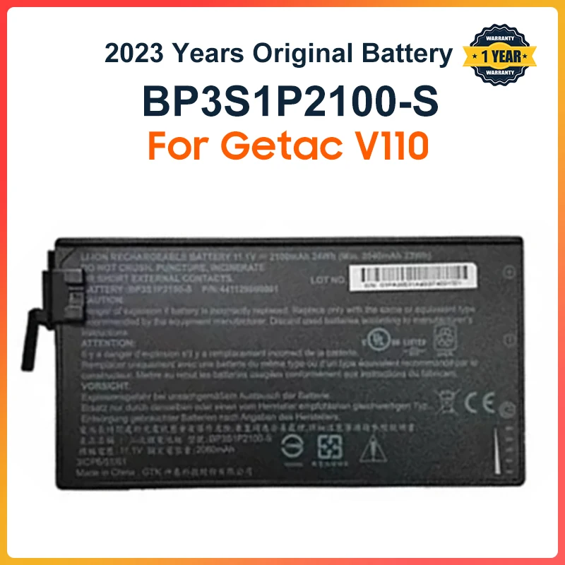 

BP3S1P2100-S Laptop Battery For Getac V110 Rugged Notebook BP3S1P2100 441129000001 11.1V 2100mAh/24WH 3 Cells