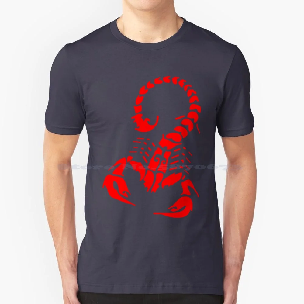 Scorpion T Shirt 100% Cotton Tee Scorpion Poison Starsign May Birthday Cute Lion Leo Libra Zodiac Sign Virgo Zodiac Sign