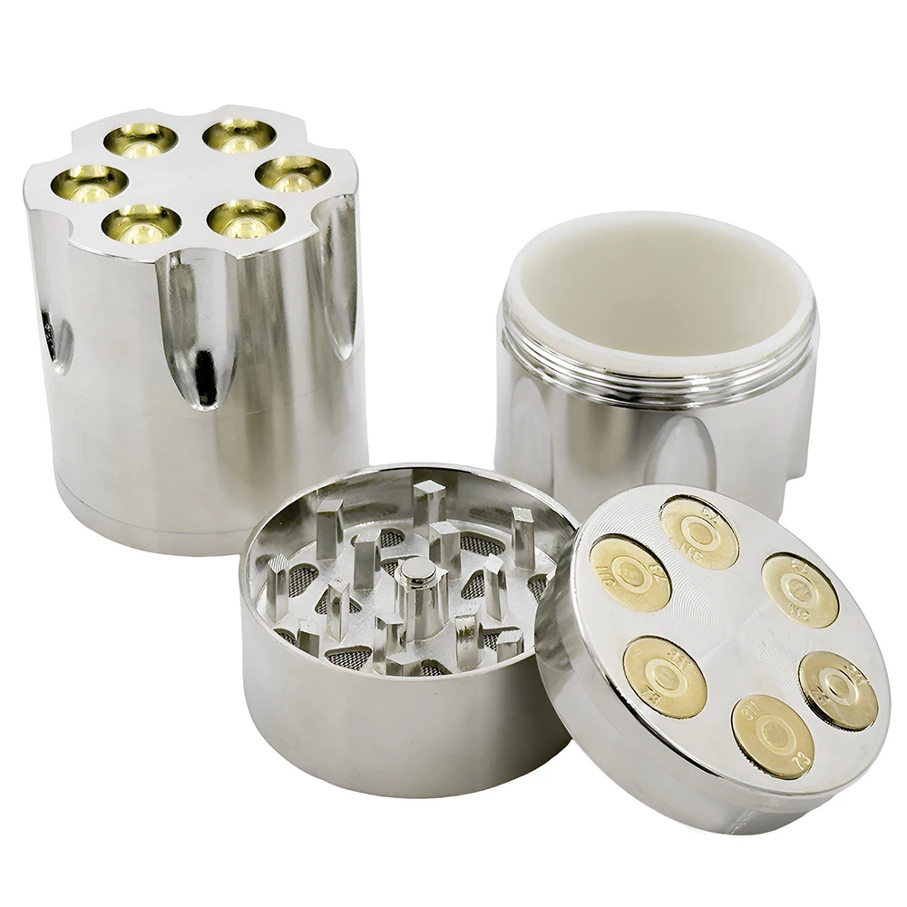 New Herb Grinder 3 Layers Herbal 30mm 40mm Zinc Alloy Tobacco Grinders Smoke Crusher Hand Muller