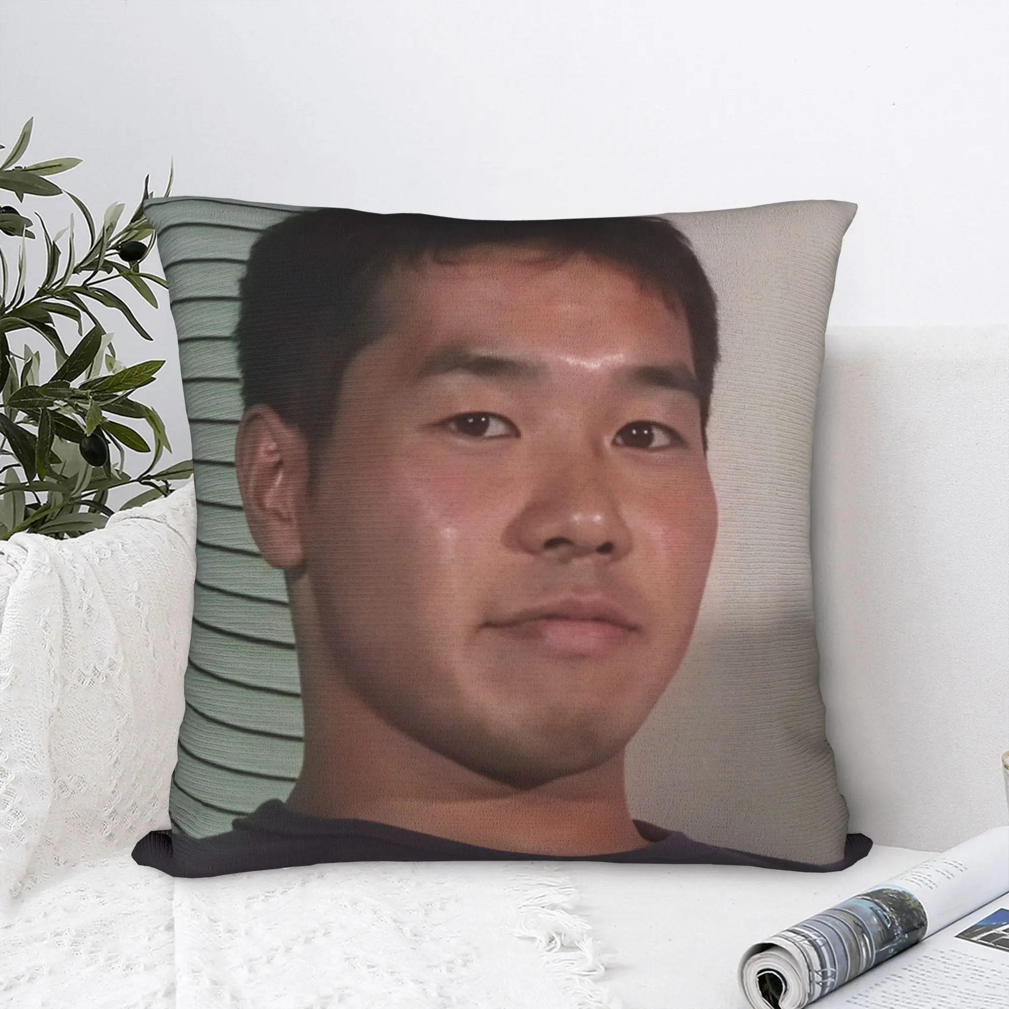 Yajuu Senpai Tadokoro Koji  Pillow Case  Vintage Pillow Cover Comfy Pillowcases For Living Room Sofa
