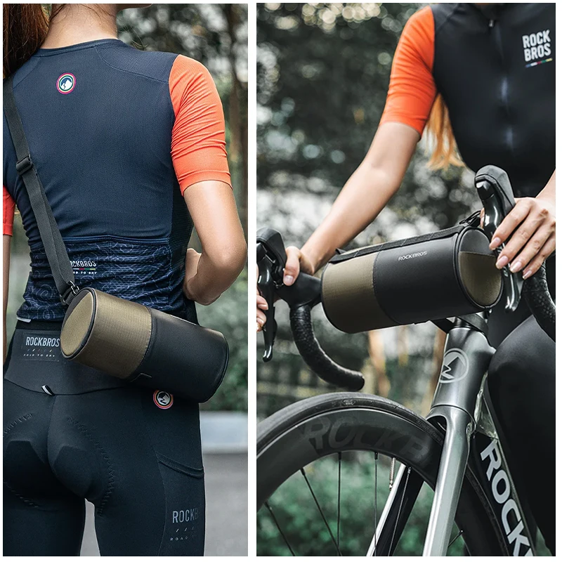 Fahrrad-Lenkertasche, tragbare, reflektierende Umhängetasche für Radfahren, MTB, Rennrad, Roller, Werkzeugtaschen für vorne