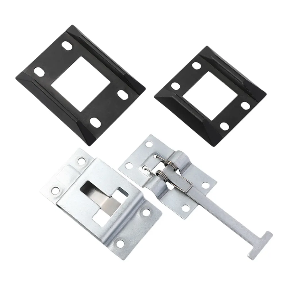 

2Sets Premium Metal Trailer Door Latch T Handle Rv Door Latch Replacement for Camper Cargo Container Smooth Surface Rust Proof
