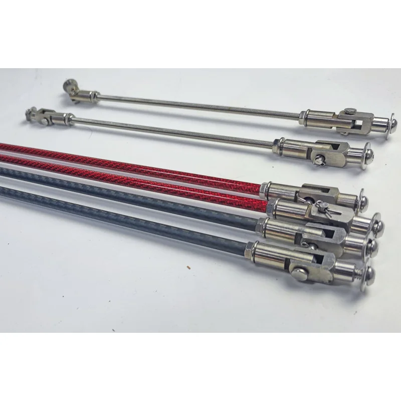 العالمي سيارة تعديل سبائك الألومنيوم رفع قضيب الجبهة الشفاه المفسد التعادل قضيب GT الذيل الجناح دعم قضيب #3