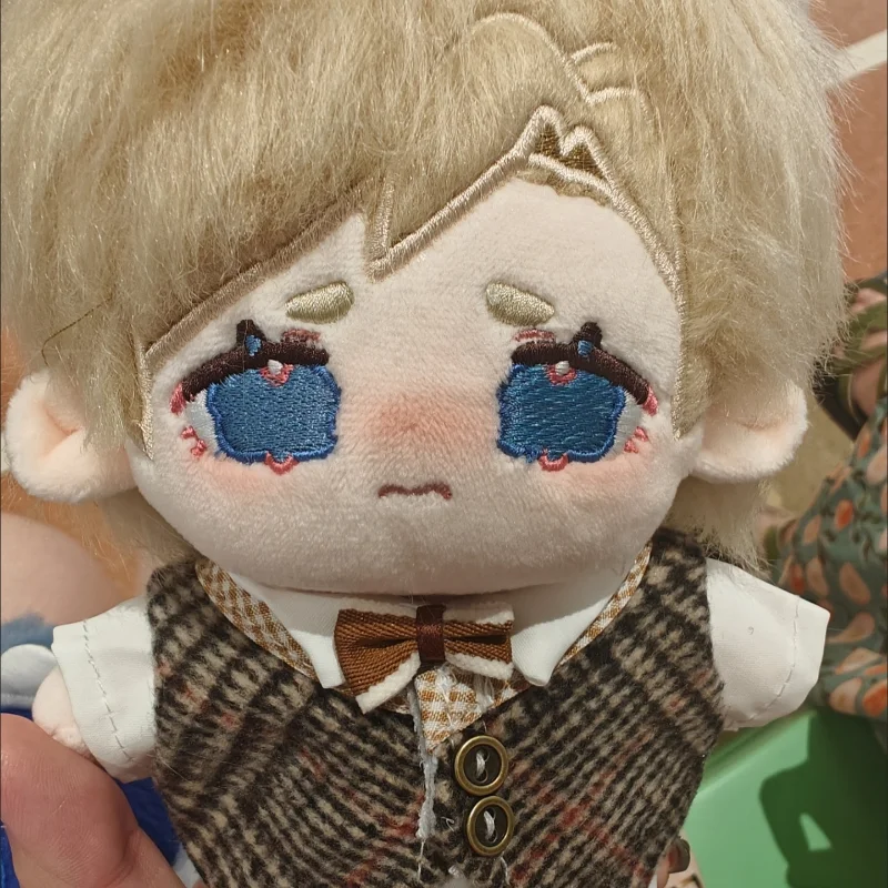 20cm Resident Evil Leon.Scott.Kennedy Anime Figures Plush Cosplay Dress Up Cotton Doll Toy for Children Festival Valentine's Day