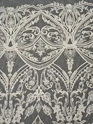 2024 New Collection Higher Quality Lace Fabric Bridal Dress Sequins Fabric Elegant Lace Fabric For Dress Fabric Selling By Yard
