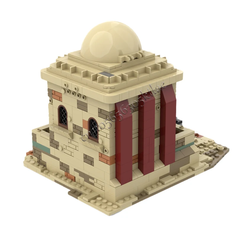 682 ELEMENTY Konstrukcyjne SW Dom na Tatooine MOC Personalizowany Modułowy Zestaw Klocków Kreatywny Projekt Popularna Zabawka DIY do Składania Prezent