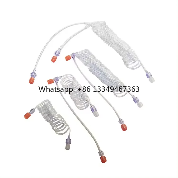 Hot Sale Customized Size Tube Medical Grade High Pressure PVC Tube with Connector