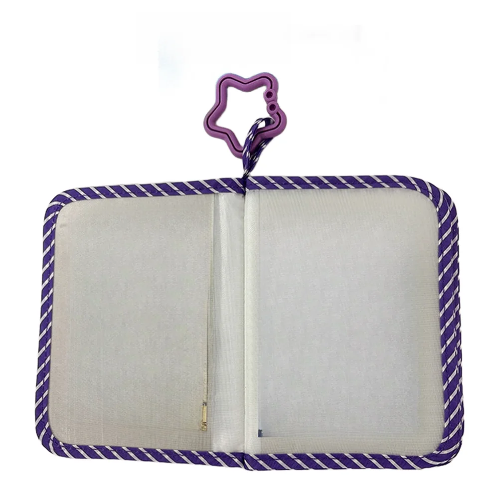 Purple Baby Photo Album Purple Floral Scrapbook Album Scrapbooking Set Floral Scrapbook Floral Pattern Wallet-style Organizer