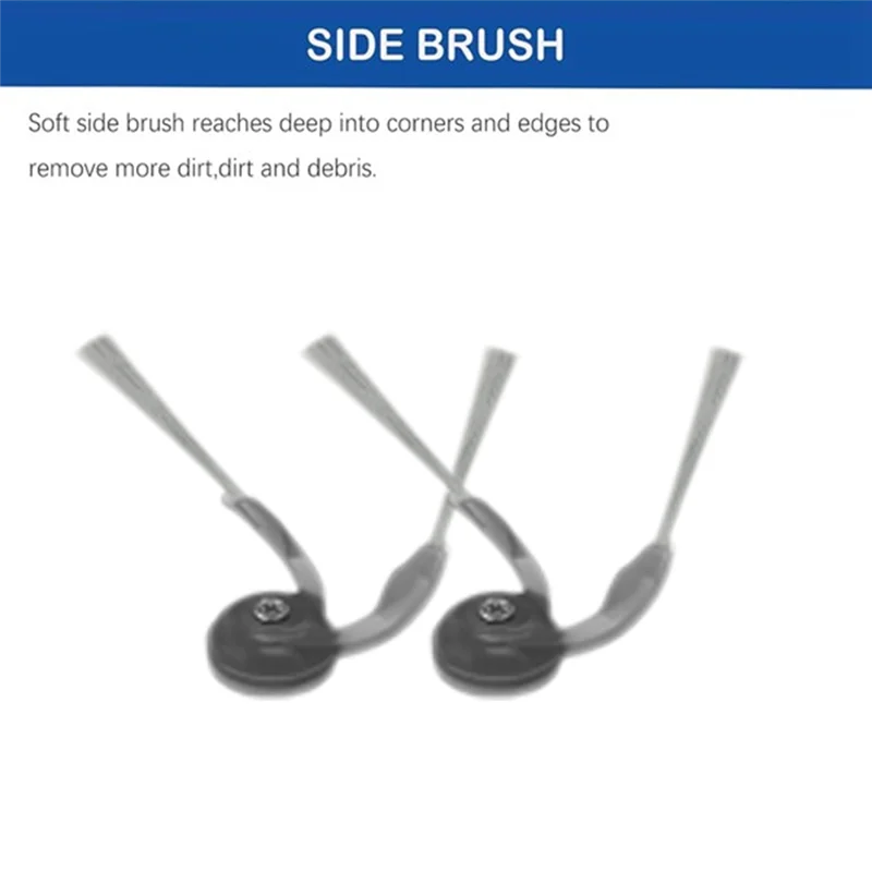 A23F-Main Side Brush HEPA Filter Mop Cloth Dust Bag Replacement For Roborock QR 798 / QR 598 / QV 35A Vacuum Cleaner Parts