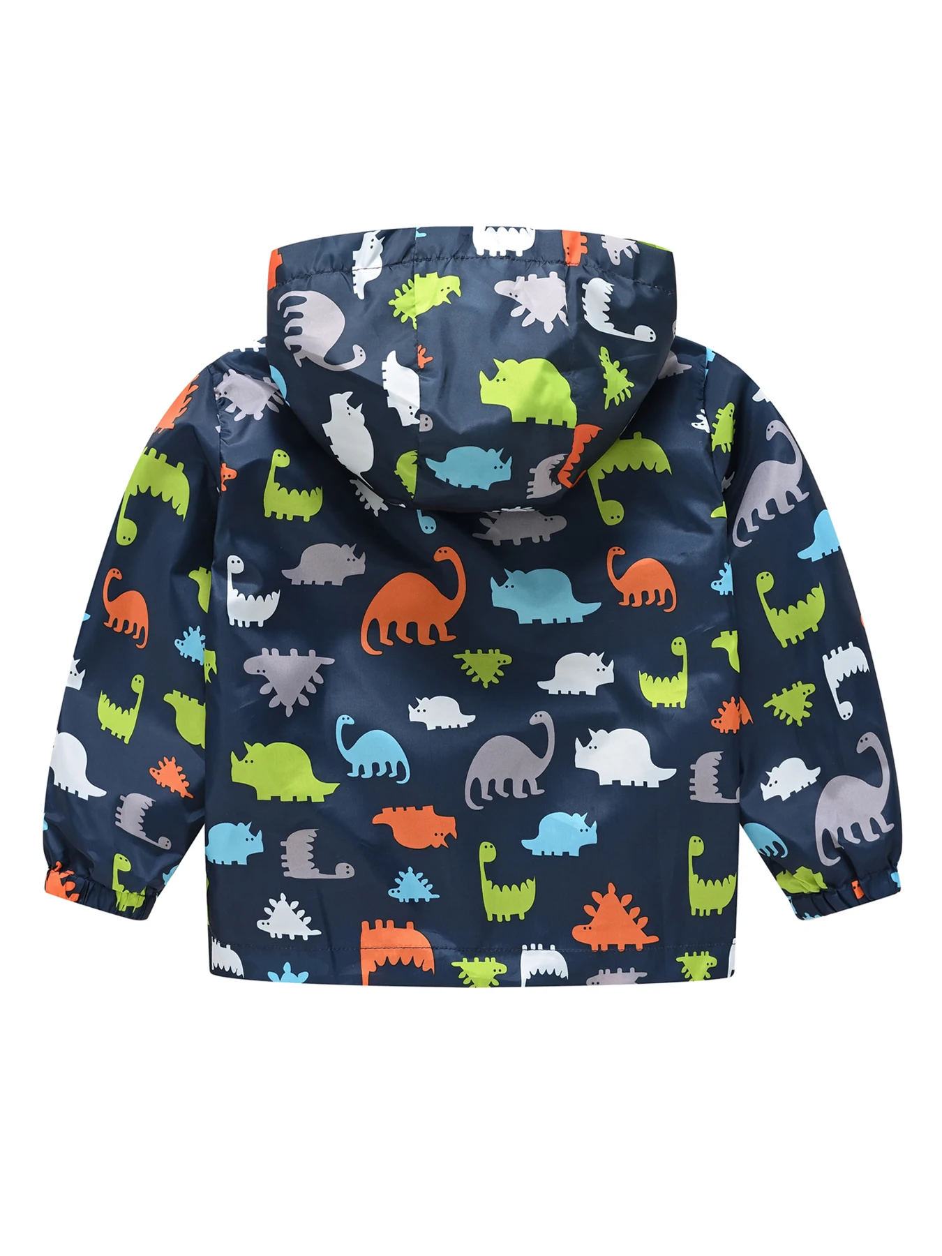 Stylish Cartoon Dinosaur Windbreaker Jacket for Boys - Perfect for Casual Wear!