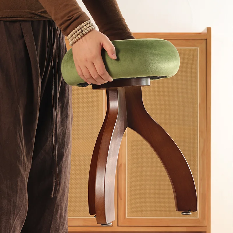 

Joylive Jellyfish Stool Makeup Stool Bedroom Dressing Table Chair Shoe-changing Stool Vintage Dining Stool