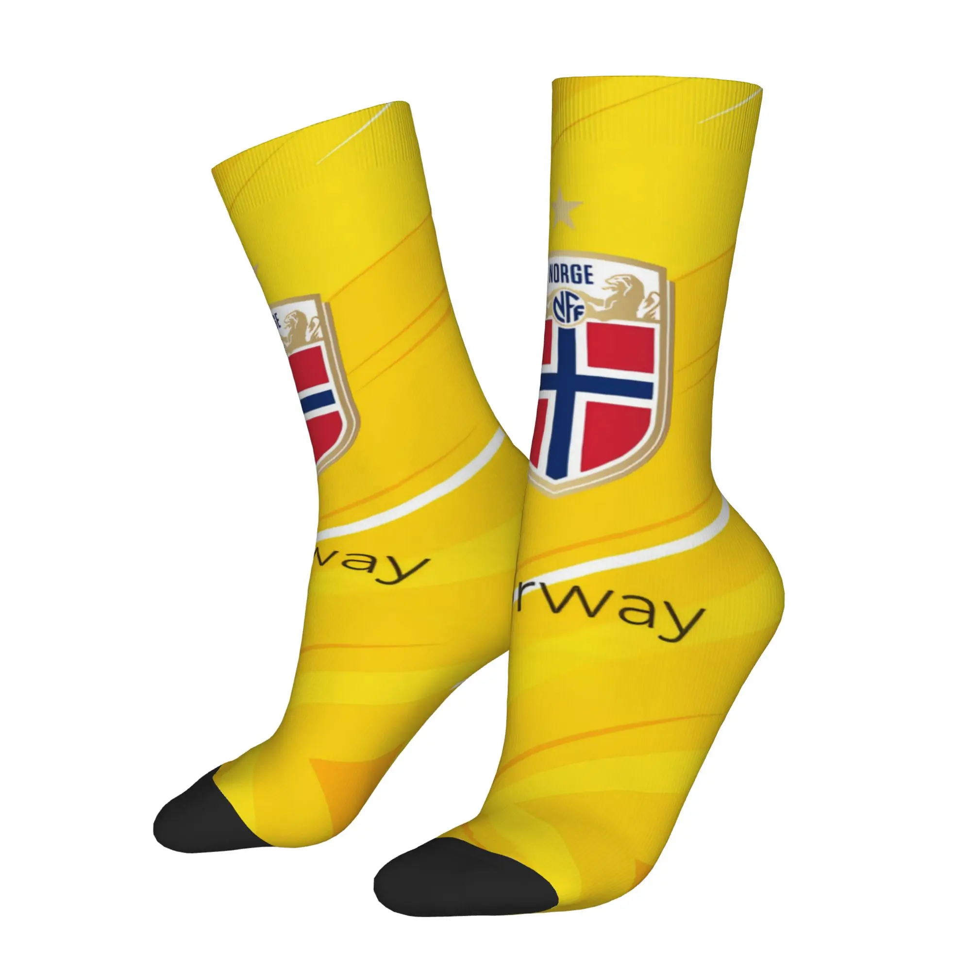 Hip Hop Vintage Norway Crazy Men's compression Socks Unisex  Harajuku Pattern Printed Funny Sock Match Day Essentials