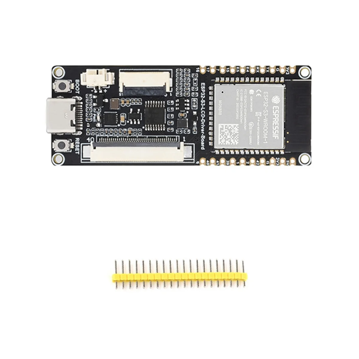 Waveshare ESP32-S3 RGB LED Driver Board Onboard ESP32-S3-WROOM-1-N8R8 Module 40/18 Pin Type-C Compatible for Arduino-IDE