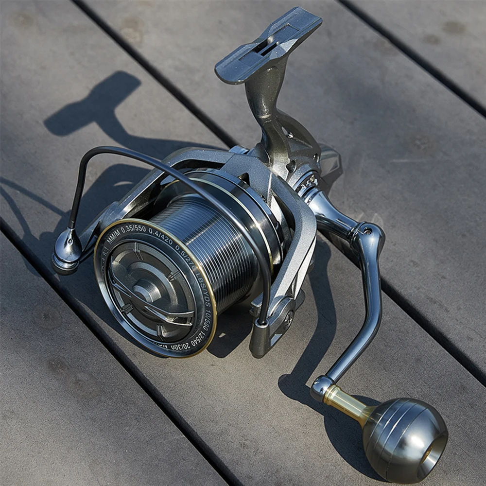 BILLINGS NGK PRO Spinning Fishing Reel 8000-14000 Powerful Surf Long  Casting Reel 33LBs Max Drag Aluminum Spool with Braid-Ready - AliExpress 18