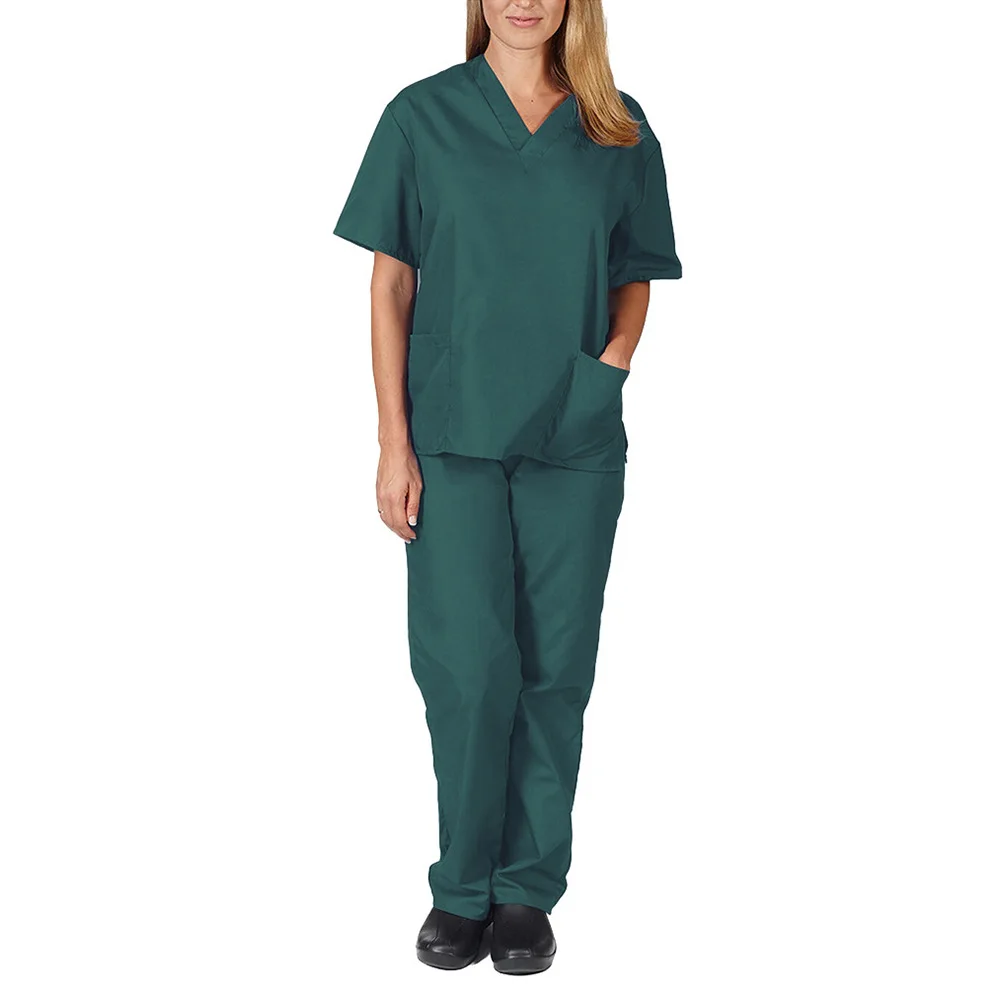 

Fashion Women Scrub Sets Beauty Salon Working Clothes Medical Surgical Suits Nurse Accessories Dantal Clinic Workwear Uniforms