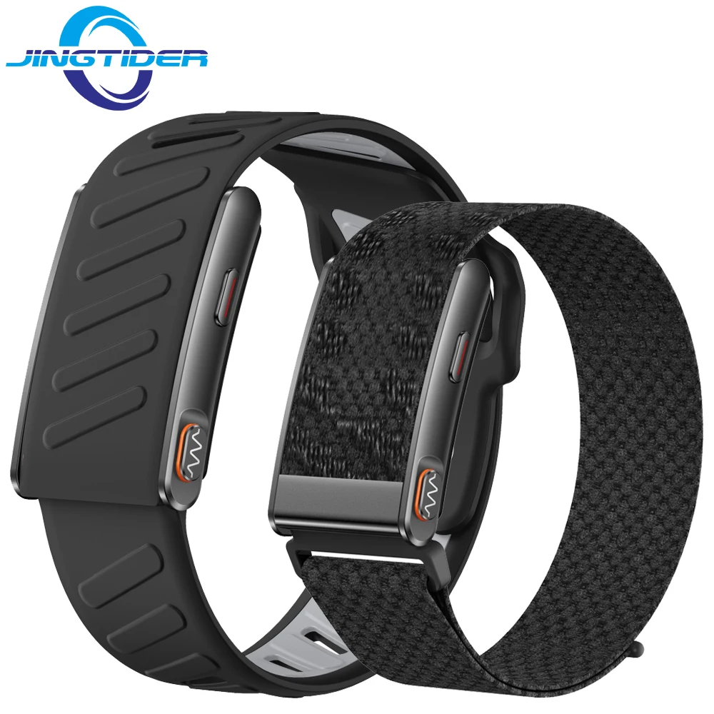 

KR96 Pro Screen Free Fitness Smart Bracelet Body Temperature 3ATM Waterproof Screenless Men Women Sport Smart Wristband ECG SpO2