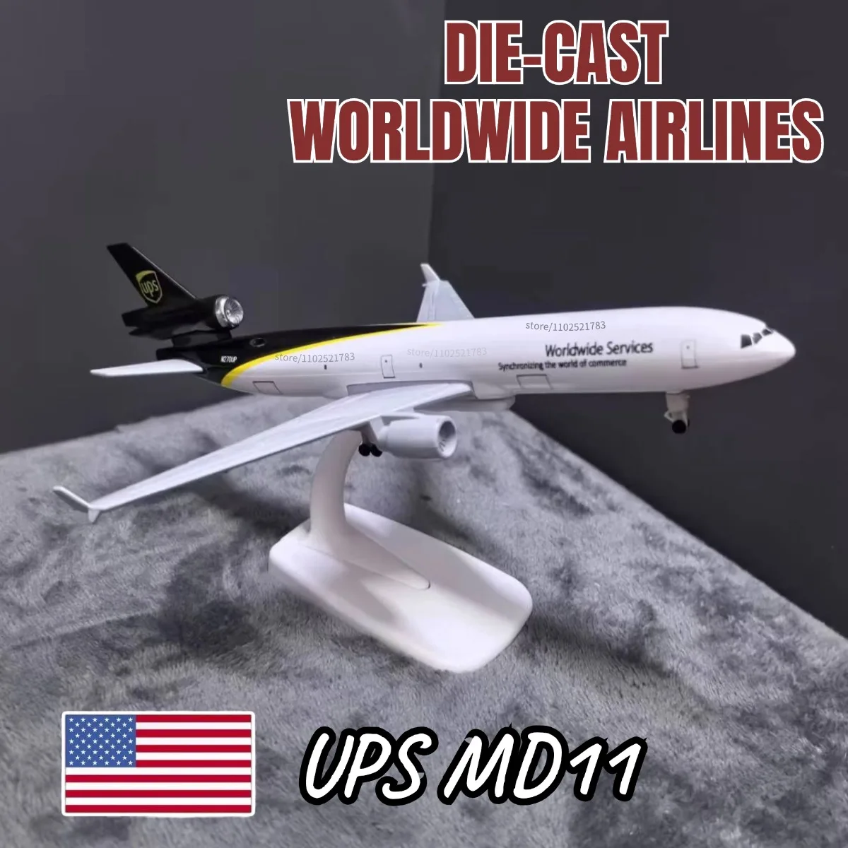 

Metal Diecast Aircraft Model 7.5 Inches Scale Boeing Airbus ATR Concorde 380 737 C919 Replica Aviation Miniature Art Kid Boy Toy